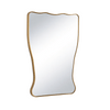 Piero Metal Mirror Natural Brass