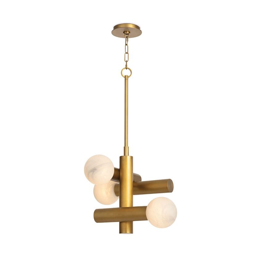 Dion Pendant Natural Brass