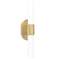 Dixon Sconce Double Natural Brass