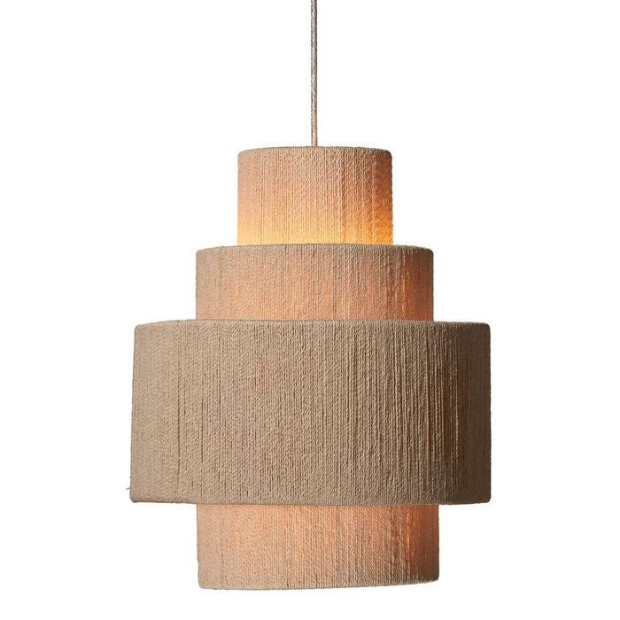 Woven Natural Rope Pendant