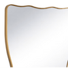 Piero Metal Mirror Natural Brass