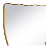 Piero Metal Mirror Natural Brass