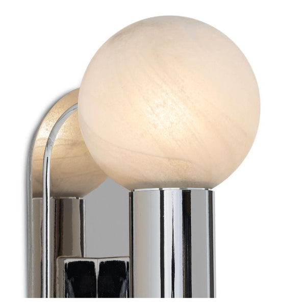 Dion Sconce Polished Nickel