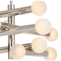 Dion Chandelier Polished Nickel