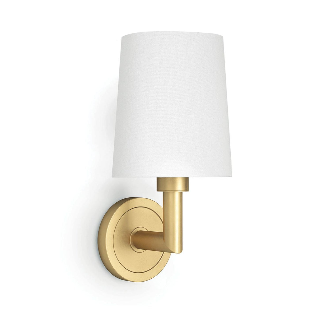 Southern Living Legend Sconce Single Natural Brass