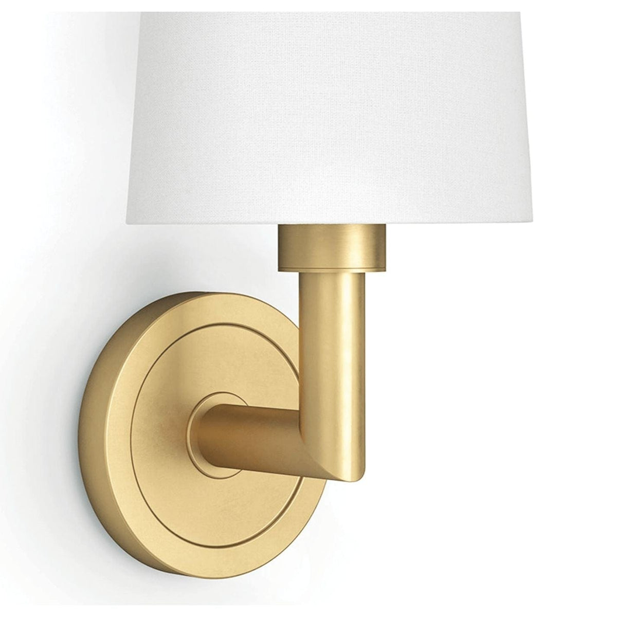 Southern Living Legend Sconce Single Natural Brass