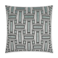 Brix Mist Throw Pillow