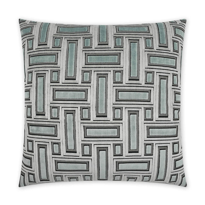 Brix Mist Throw Pillow