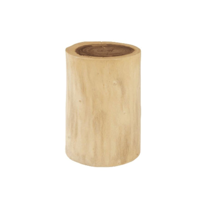 Stump Natural Wood Accent Table