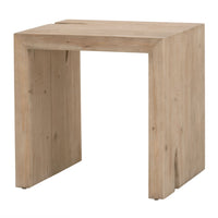 Raymond Gray Pine End Table