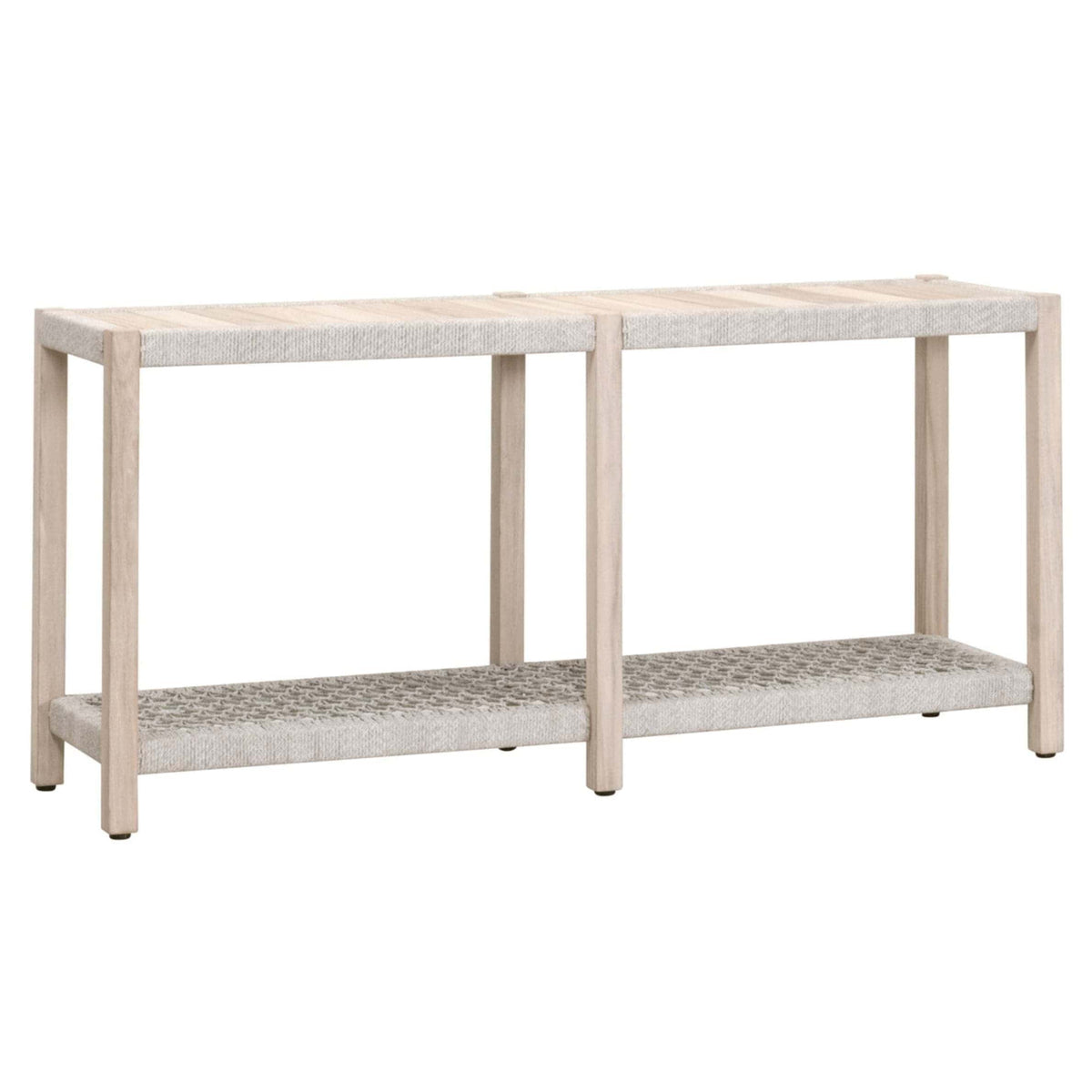 Wendy Gray Teak Outdoor Console Table