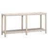 Wendy Gray Teak Outdoor Console Table