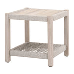 Wendy Gray Teak Outdoor End Table