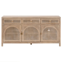 Callie Gray Cane Media Sideboard