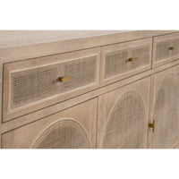 Callie Gray Cane Media Sideboard