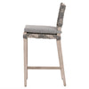 Cassie Gray Rope Outdoor Counter Stool
