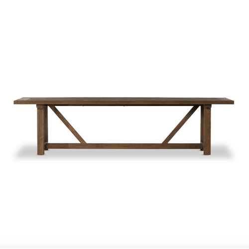 Stanley Trestle Style Outdoor Dining Table