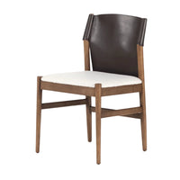 Landry Espresso Sling Armless Dining Chair