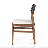 Landry Espresso Sling Armless Dining Chair