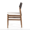 Landry Espresso Sling Armless Dining Chair