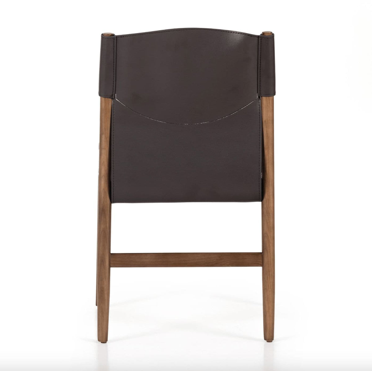 Landry Espresso Sling Armless Dining Chair