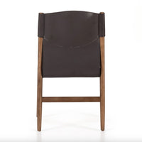 Landry Espresso Sling Armless Dining Chair