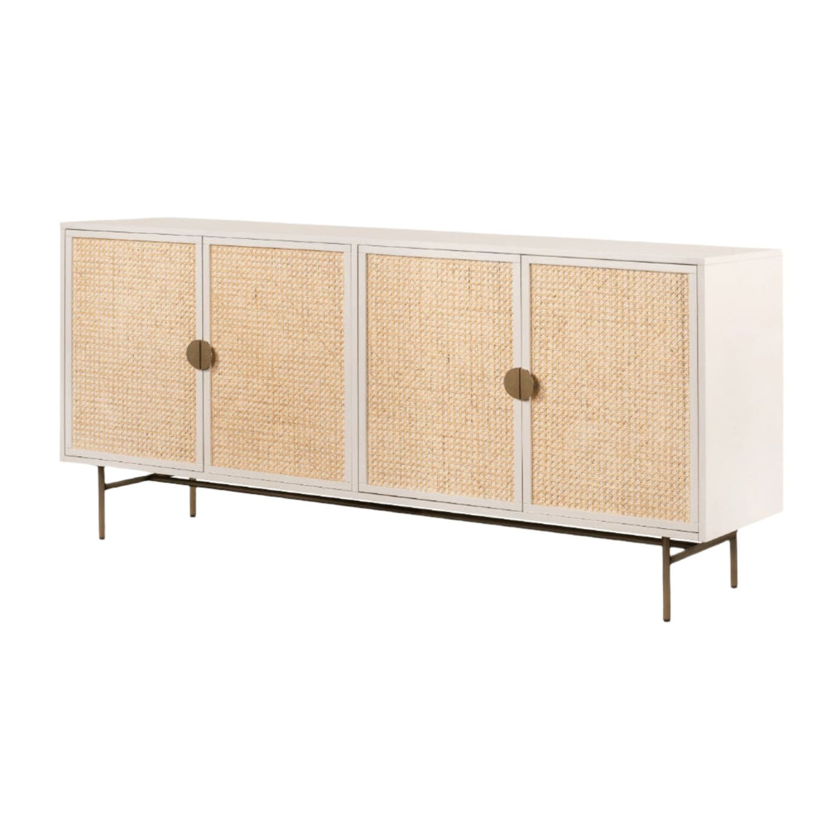 Leighton Ivory & Cane Sideboard