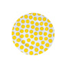 Dots Yellow Charger Plate