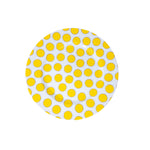 Dots Yellow Charger Plate