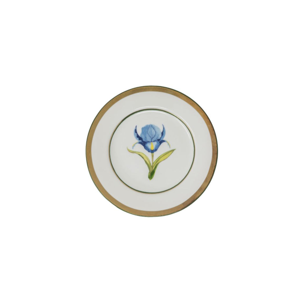 Maimie's Garden Iris Salad Plate