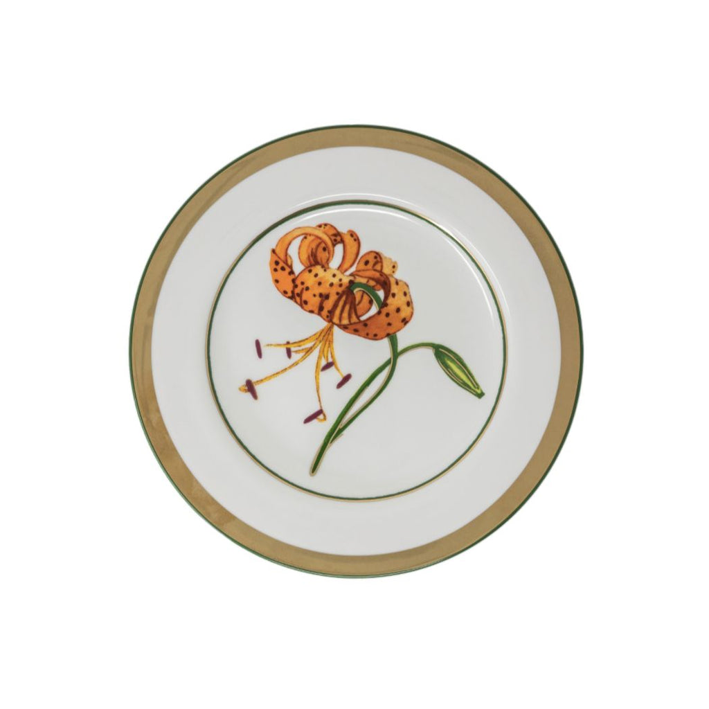Maimie's Garden Tiger Lily Dinner Plate