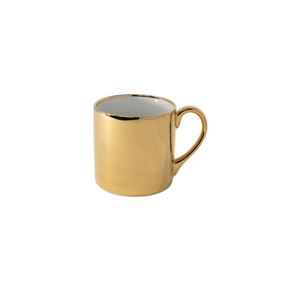 Parisian Solid Gold Coffee Mug
