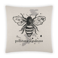 Pollinate Kindness Throw Pillow