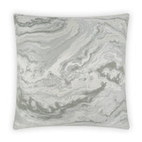 Manhattan Silver Throw Pillow