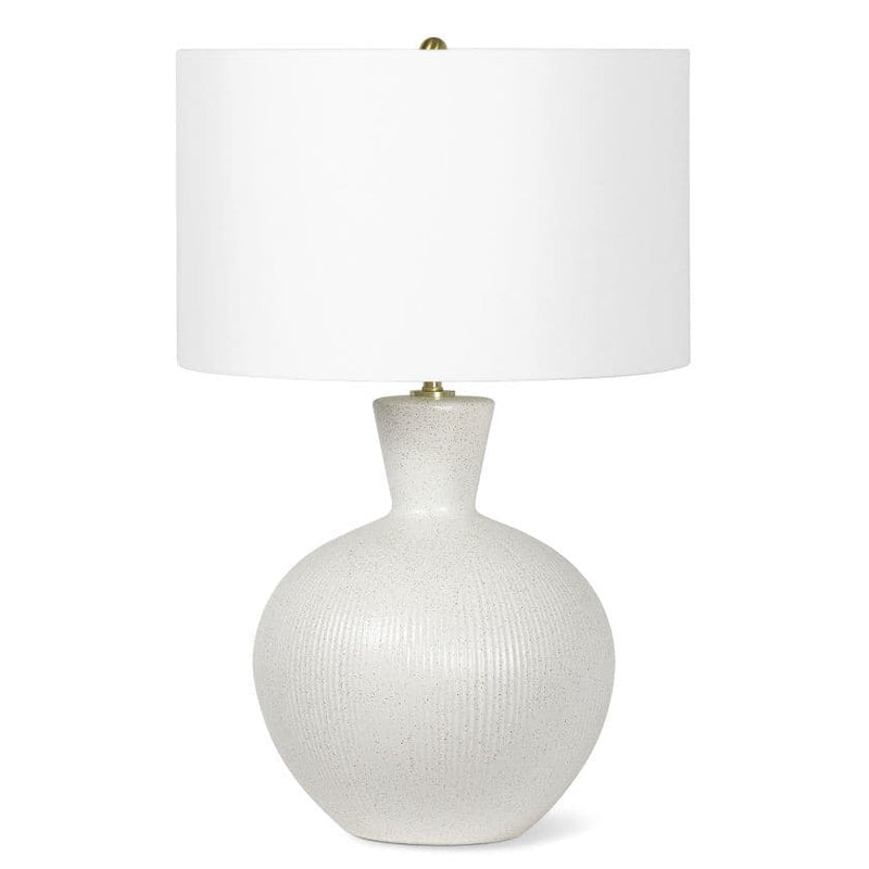 Reyka White Ceramic Table Lamp