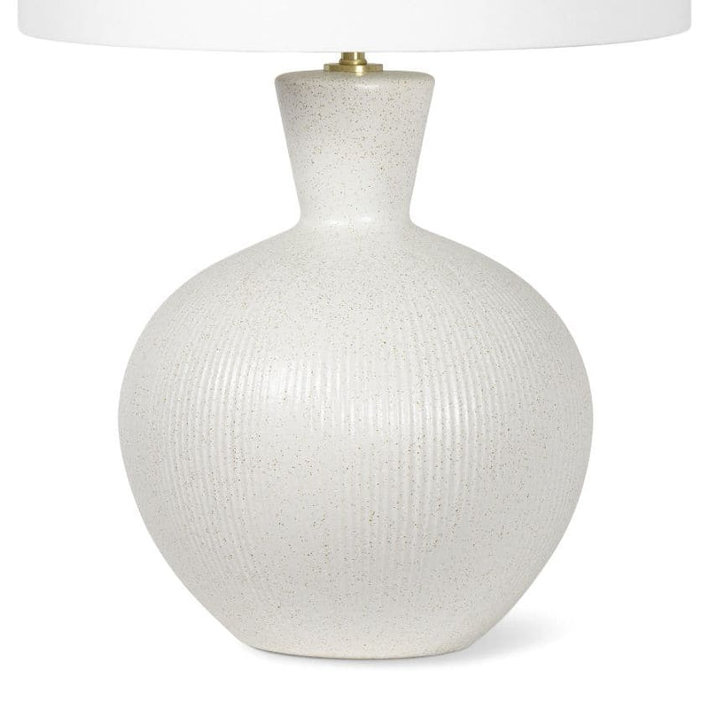 Reyka White Ceramic Table Lamp