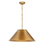 Reese Pendant Natural Brass