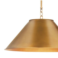 Reese Pendant Natural Brass