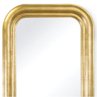 Sasha Gold Leaf Powder Room Mirror