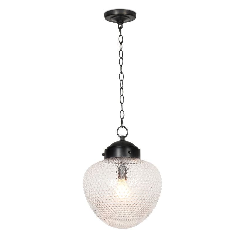 Sadie Glass Pendant Oil Rubbed Bronze