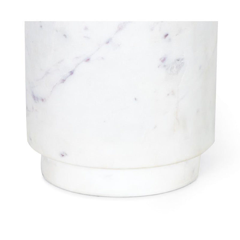 Odin White Marble Table Lamp