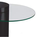 Odette Black Steel Side Table