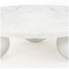 Marlow Marble Plate Large White