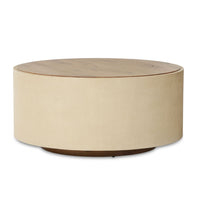 Crosby Cream Round Coffee Table