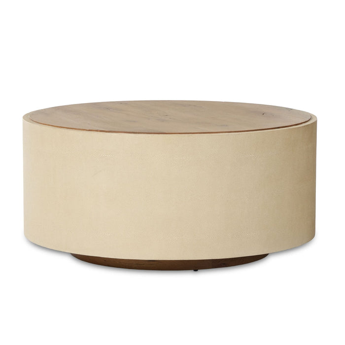 Crosby Cream Round Coffee Table