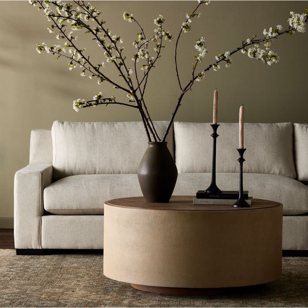 Crosby Cream Round Coffee Table