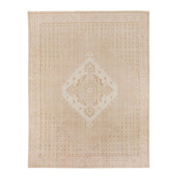 Deliah Cream Banded Rug 9' x 12'