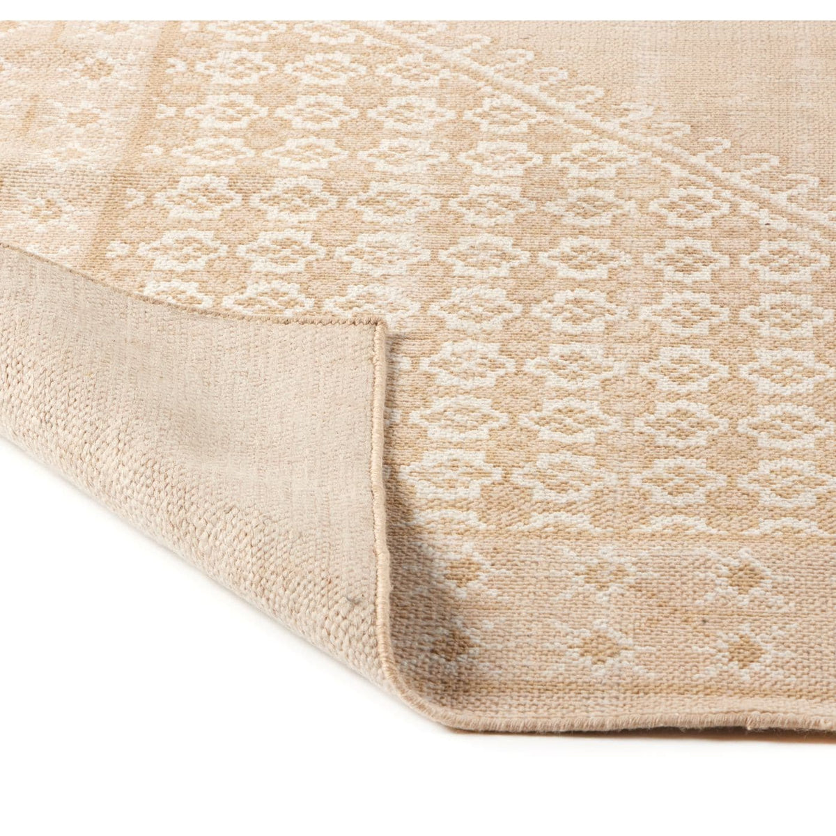 Deliah Cream Banded Rug 8' x 10'