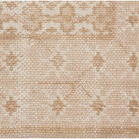 Deliah Cream Banded Rug 9' x 12'