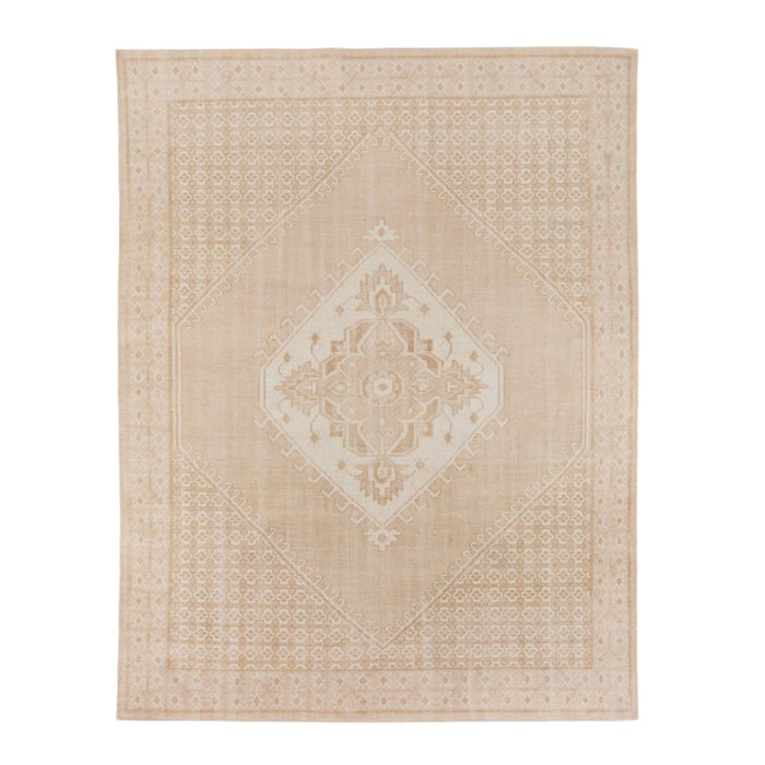 Deliah Cream Banded Rug 8' x 10'